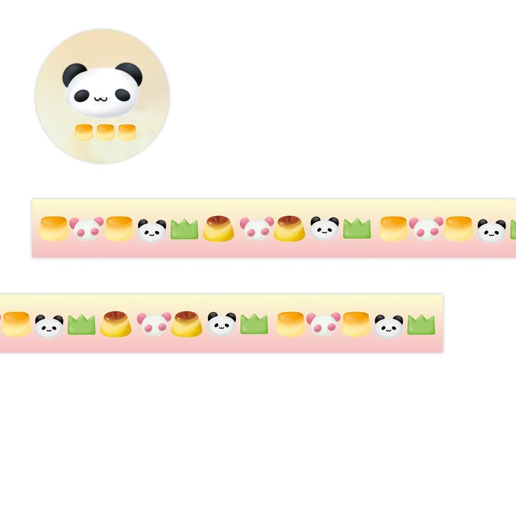 1 Roll Cute Cartoon Washi Tape, Assorted Patterns, Single Use Paper Material, Decorative Adhesive Tape for Scrapbooking and Crafting