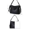 Soft Genuine Leather Shoulder Bag Women Messenger Bag Casual Female Crossbody Bag Large Capacity Daily Handbag Satchel