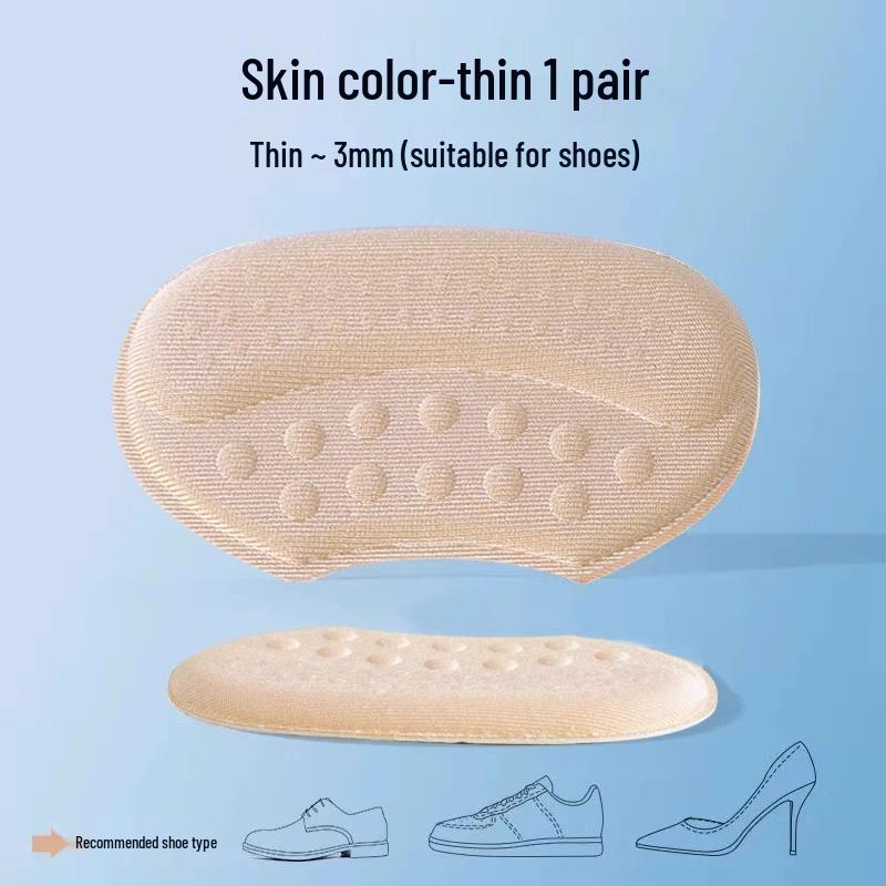 

Женские антифрикционные наклейки на пятки: Регулирует размер обуви для идеальной посадки