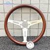14inch 358mm JDM Classic Wooden Steering Wheel Racing Sport Vintage Wood Steering Wheel Car Accessories