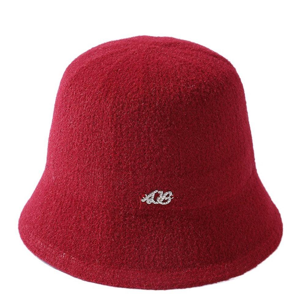 Color Gift For Ladies For Girls AB  Panama Hat Fisherman Hat Knitted Hat Letter Bucket Cap