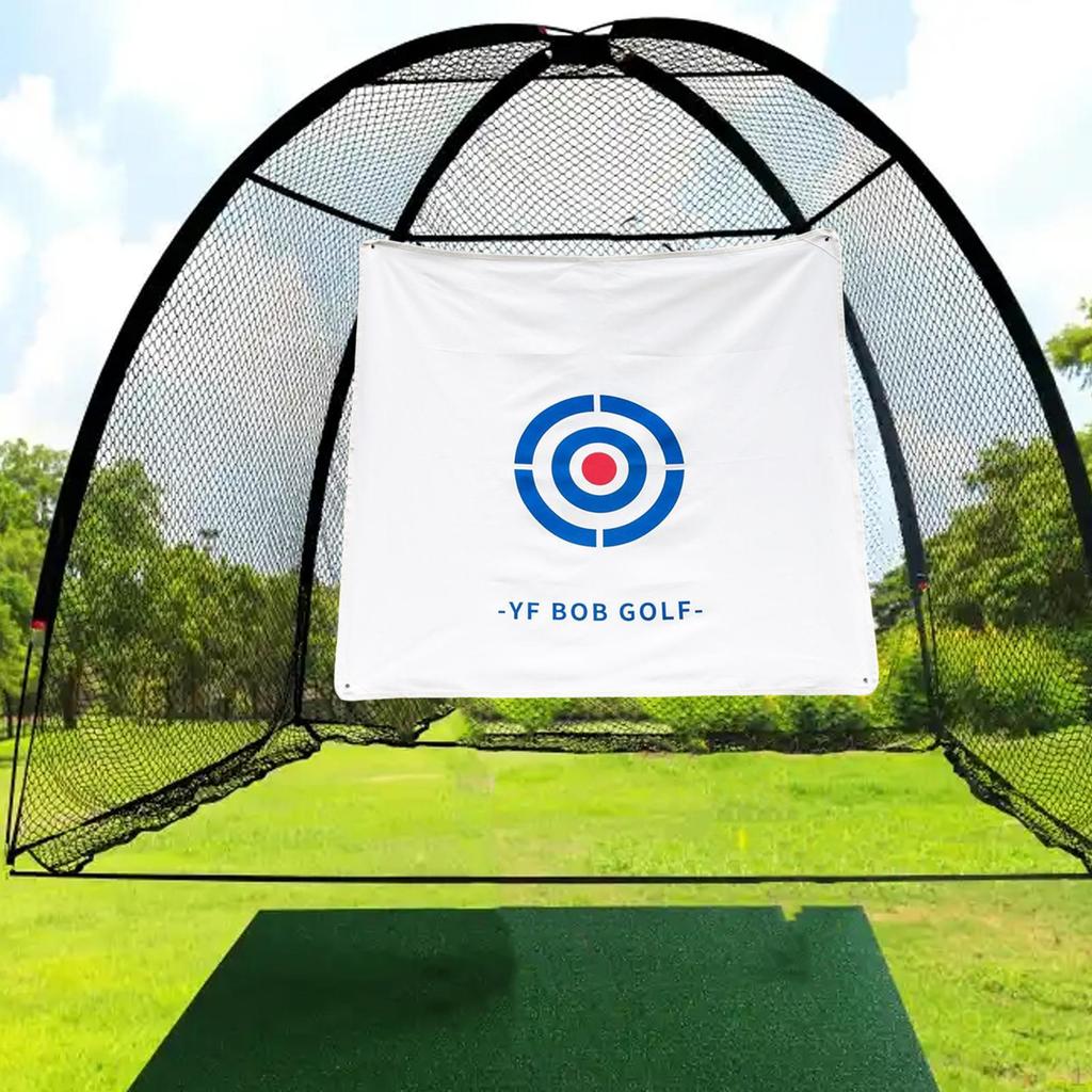 Golf Hitting Net Target Cloth Aiming Exercise Driving Range Accessories Practice for Yard