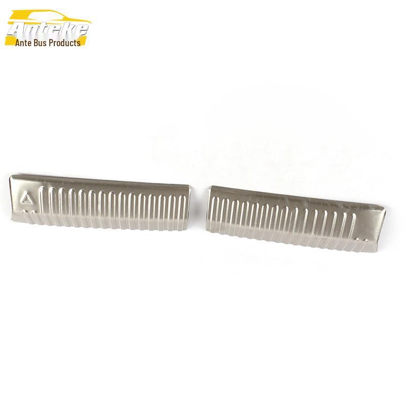 Compatible POLO Rear Guard Plate - Stainless Steel Trunk Protection Pedal for 14 Models