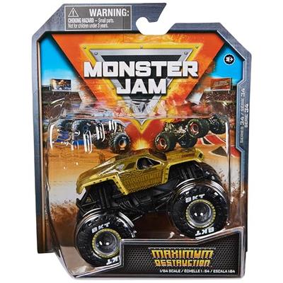 Monster Jam, Official Max-D Monster Truck, Die-Cast Vehicle, 1:64 Scale, Kids Toy for Boys 3+