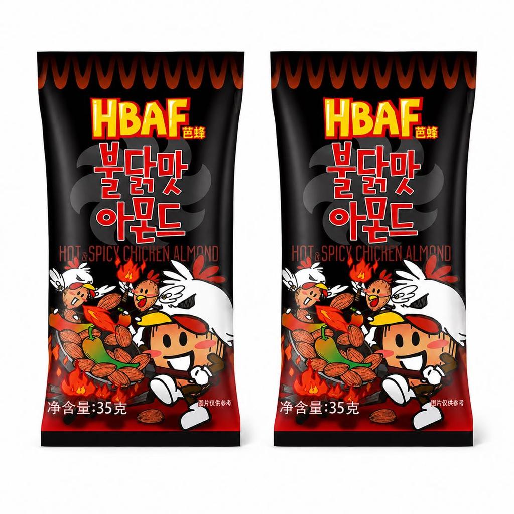 HBAF HEISS&SCHARF HÄHNCHEN-MANDELN 35g