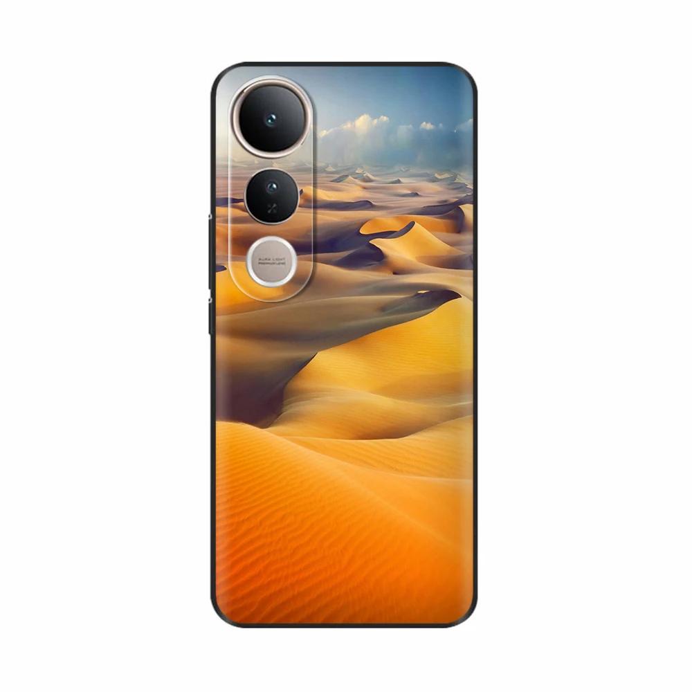 For Vivo V50 Lite 5G 4G Case Fashion Flower Soft High Quality Housing For Vivo V50Lite 4G Back Cover Colorful Phone Casing Funda