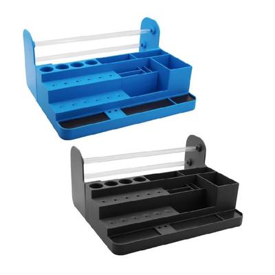 Interchangeable Tool Storage Organizer System ABS Plastic Screwdriver Rack None Skid Base Suitable For Home Workshop Use