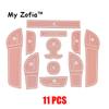 For Leapmotor T03 2023 2024 2025 Car Door Slot Pads Door Groove Mat Cup Mats Anti-Slip Mat Dustproof Cover Interior Accessories