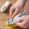 Rechargable Heat Sealer Mini Plastic Bag Sealer 2 In 1 Bag Sealer Opener For Food Snacks Packaging Home Kitchen Gadgets