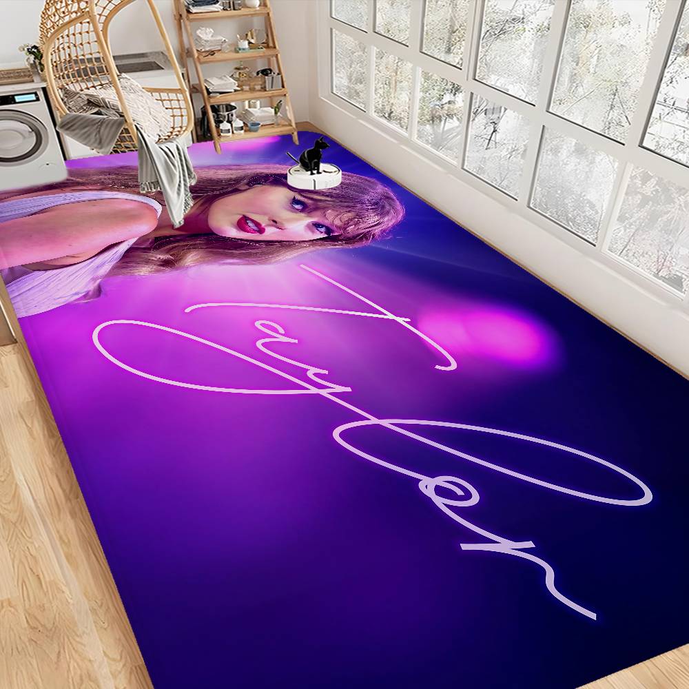 Pop Singer T-Taylor S-Swift Kitchen Mat Cheaper Anti-slip Modern Living Room Balcony Printed Modern Home Decor