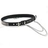 2026 Rivet Studded Punk Hip Hop Belt Women Goth Vintage PU Leather Waist Chain Fashion Belts