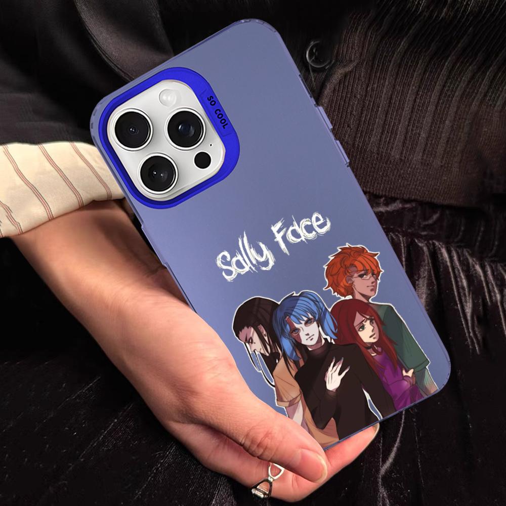 Sally Face Phone Case For IPhone 18 16 15 14 13 12 11 Pro Max X XR XSMAX 8 7 Plus Matte Shockproof Back Cover
