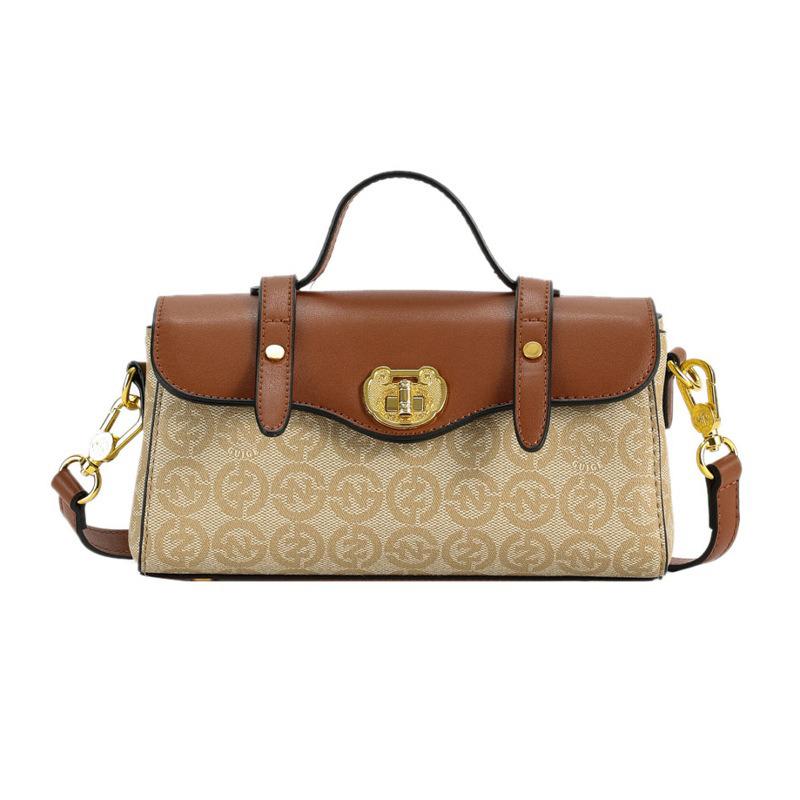 2024 New High-end Texture Retro Pillow Bag, Niche Design, Fashionable Temperament, Commuting One-shoulder Cross-body Women's Bag