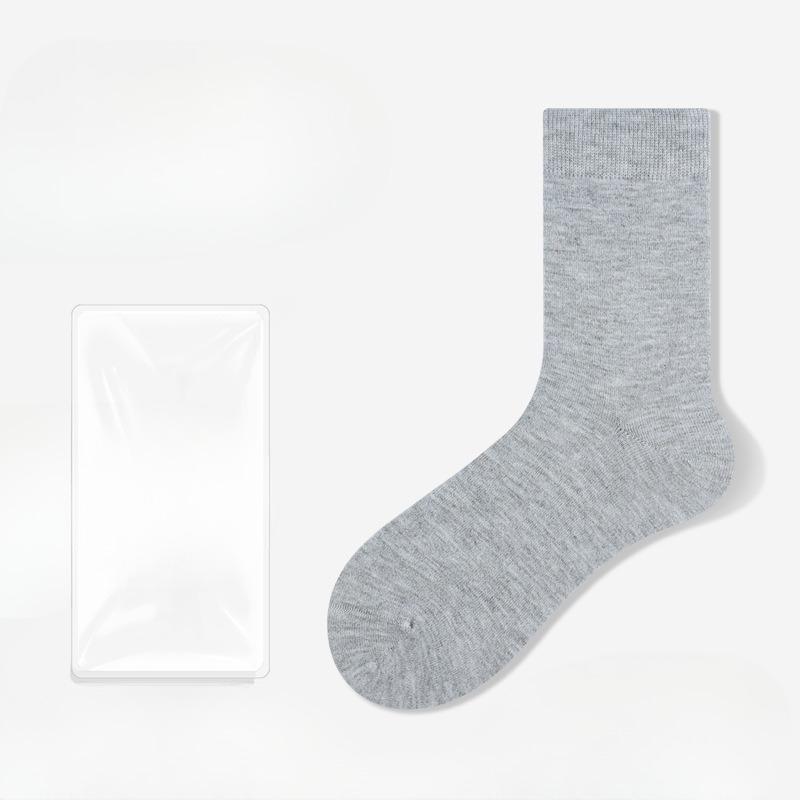 Male Autumn and Winter Warm Antibacterial Deodorant Cotton Wool In The Tube Socks