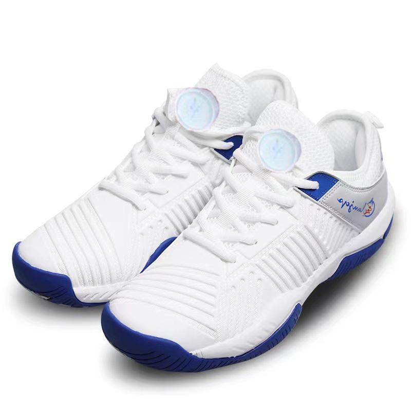 New Color Blue Adult Fencing Shoes Non Slip Indoor Breathable Fencer Sneakers Size 31-45 Men Women Table Tennis Badminton Shoes