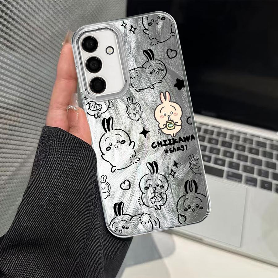 Soft Shell Phone Case for Samsung Galaxy A23 A13 A14 A55 A21s A24 A15 A16 A33 A34 A35 A36 A26 A51 A52 Cartoon Chiikawa