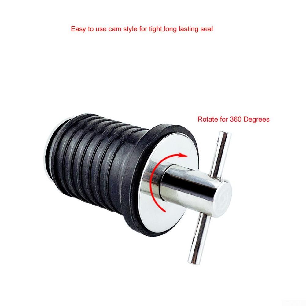Rubber Drain Plug Snap Canoe Easy To Use Cam Pattern