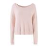 2026 European & American Style Women's Long-Sleeve Solid Color Sweater - Versatile Fashion for a Comfy Commute.