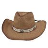 Shade Beach Breathable Sunscreen Hat Cross-Border Warped Edge Panama Straw Hat Cross-Border Korean Version Of Men'S And Women'S Top Hats Jazz Hat