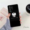 Poland Polish Flag Phone Case For Samsung Galaxy S24 S25 S23 S22 Ultra Note 10 20 Plus S20 S21 FE Cover