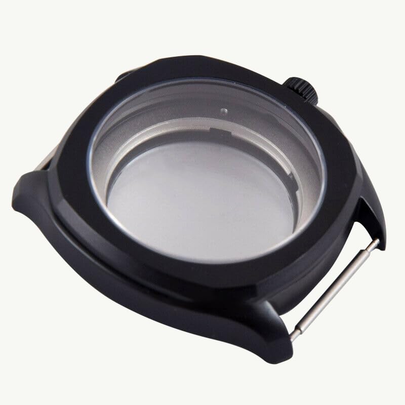 40mm Steel Sapphire Crystal Watch Case for Miyota 8215 ETA 2824 2836 Movement