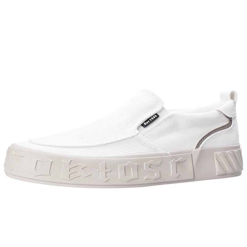New Spring Men's Shoes Korean Style Trendy and Versatile Fashion Casual Men's Canvas Shoes Comfortable and Lightweight