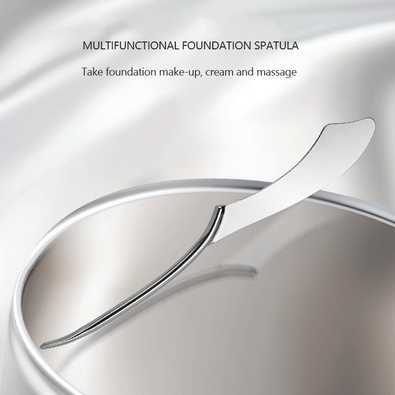Stainless Steel Foundation Spatula Mask And Eye Cream Spoons Multi-Functional Facial Scraping Metal Beauty & Skin Care Tools