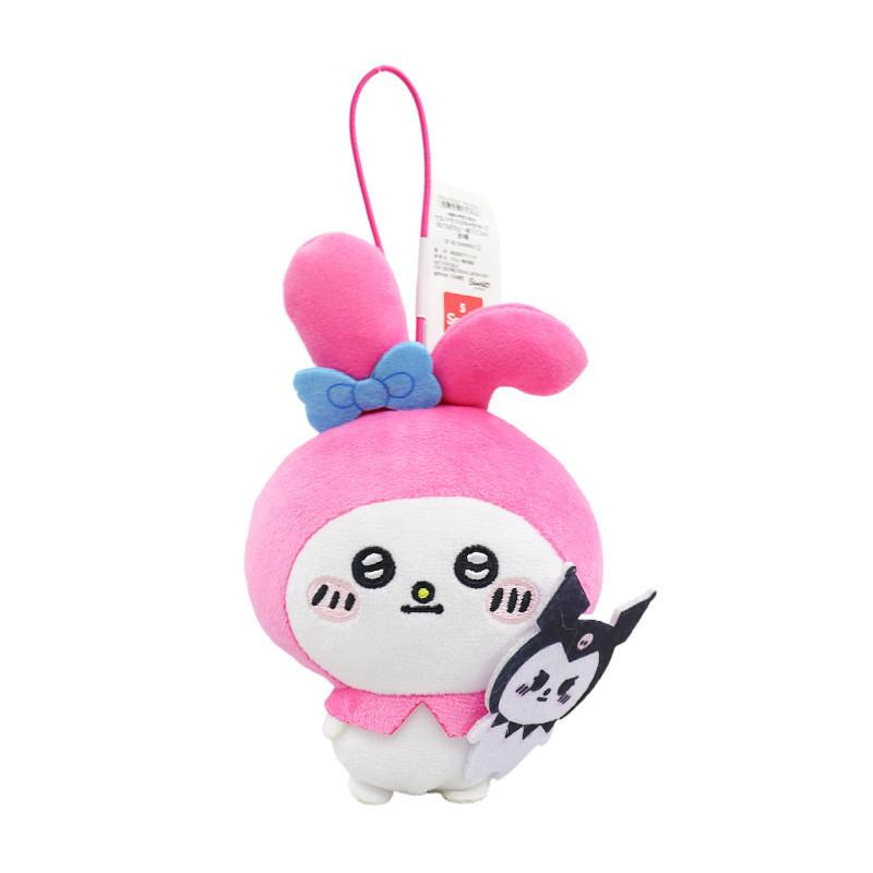 Adorable Plush Toy Gift Cute Round Kuromi Melody Cinnamoroll Pudding Bear My Melody