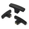 Phenolic Plastic Locking Knobs T Shaped Clamping Wing Knob