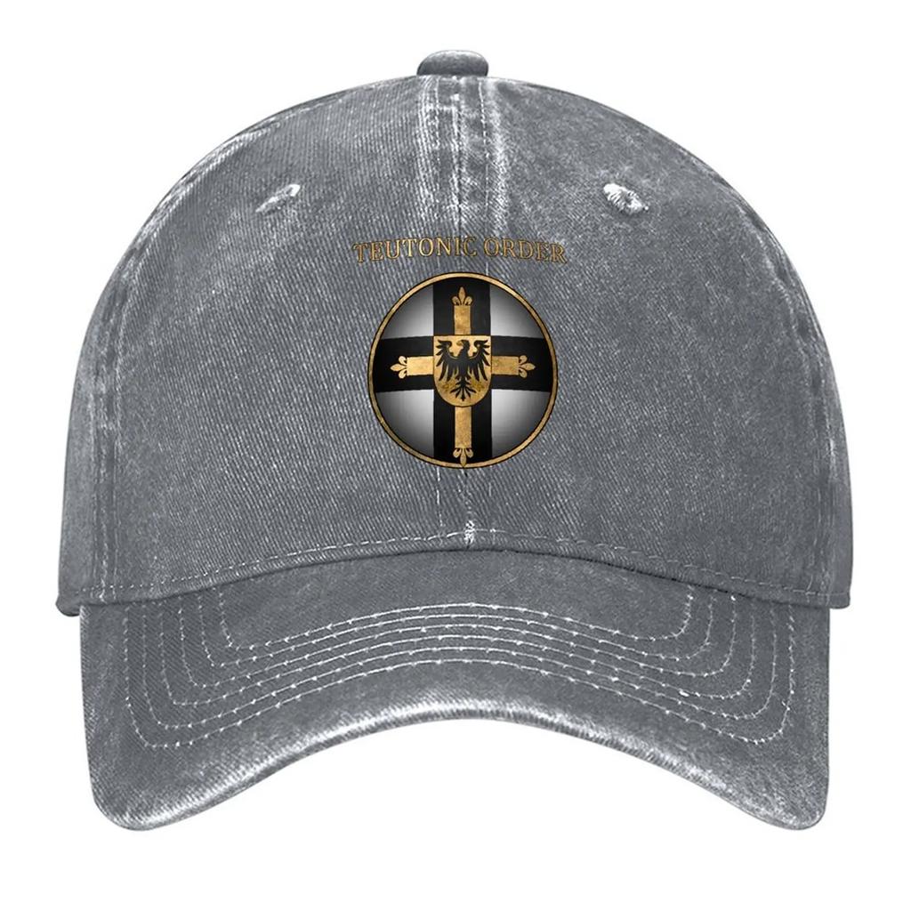 Nieuw Symbool van de Duitse Orde Herautiek van het Duitse Kruis Middeleeuwse Geschiedenis Ridder van de Duitse Orde Pet Cap Pet Unisex Dames