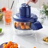 Automatischer Obstschäler Intelligente Schälschälmaschine Tragbarer Kabelloser Trauben-/Tomaten-/Knoblauchschäler Für Zuhause Schnelle Küchenutensilien