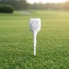Golf-tee for lengre slag, trenings-tee, for rettere slag, sportsutstyr for golfere, nybegynnere,