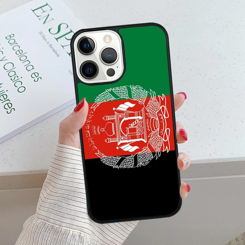 Afghan Afghanistan Flag Banner Phone Case Fundas Shell Cover For iPhone 17 Air 15 16 16e 14 Plus 11 12 13 Pro Max