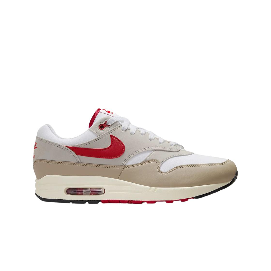

Nike Air Max 1 Белый Университетский красный 270