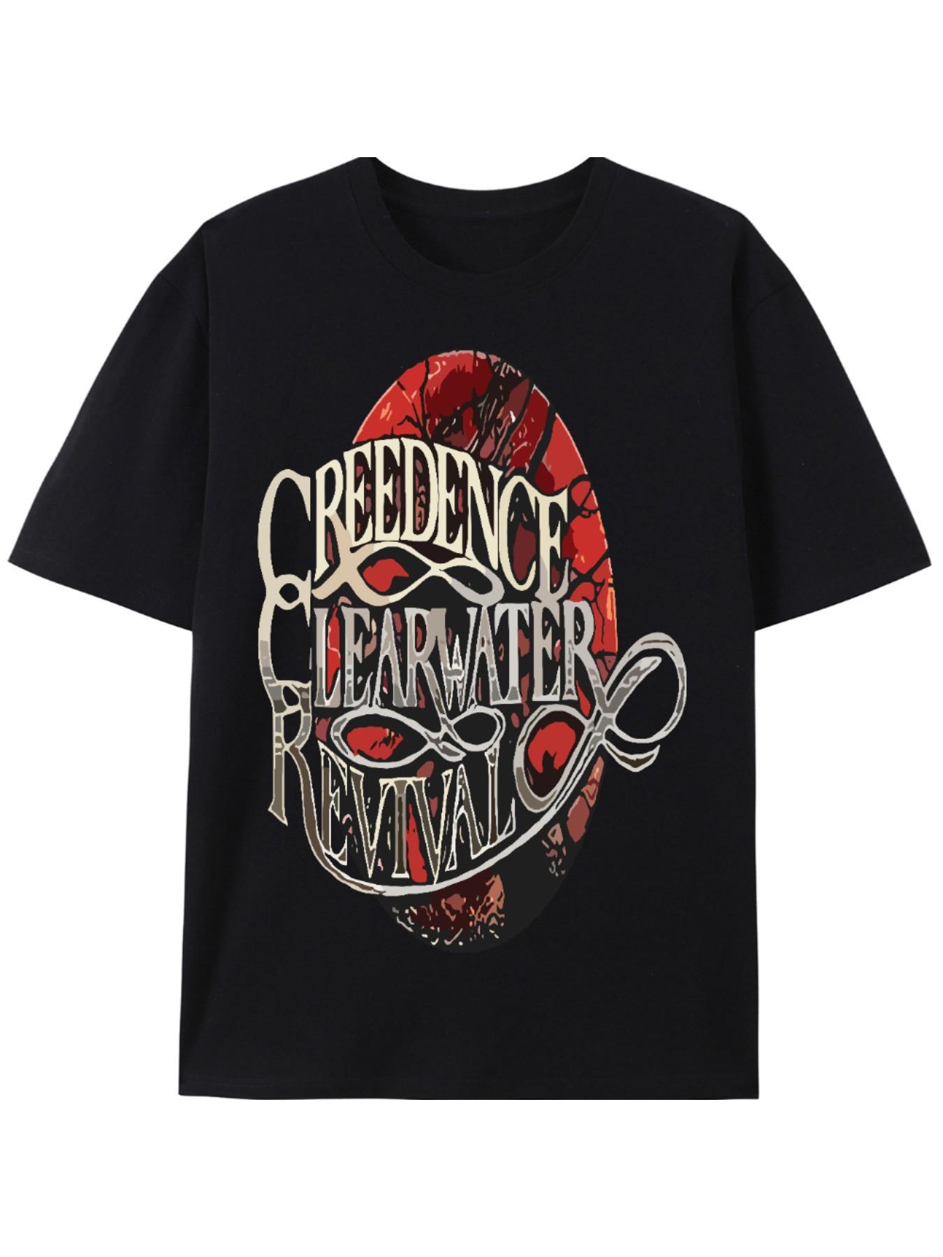 Top Pick Local Creedence Clearwater Revival Vintage Logo TShirt S