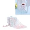 Flowers Tulle Rolls 10cm 10yd Premium Polyester Flexible Wide Application Exquisite Sparkling Tulle Rolls