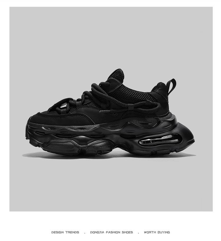 Dongjia QSchuhe: High-End Dad Shoes mit dicken Sohlen und Höhengewinn - Trendige, vielseitige Mode für Freizeit und Sport.