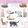 Ragdoll Cat Calico Cat Pvc Realistic Model For Kids Educational Toy And Home Decor