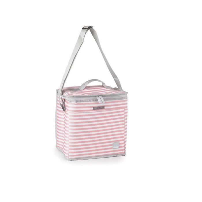 Sac réfrigérant - BOLSA ISOTERMICA - BIARRITZ - 10 litres - Rose - Durable et facile à nettoyer