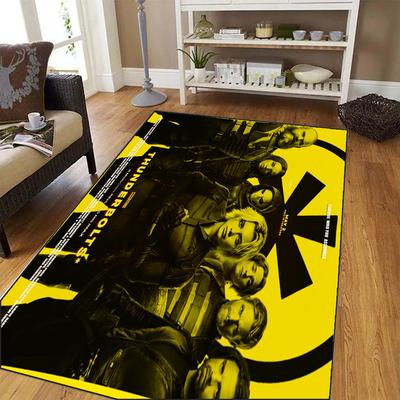 DISNEY Marvel Thunderbolts Wohnzimmer Dekorativer Teppich Sofa Couchtisch Rutschfeste Matte Winter Soldier Jungen Schlafzimmer Dekor Teppich