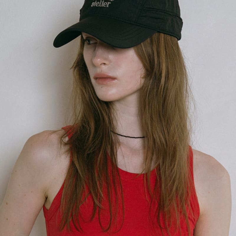 Vanone atelier B3017 logo nylonová běžecká čepice