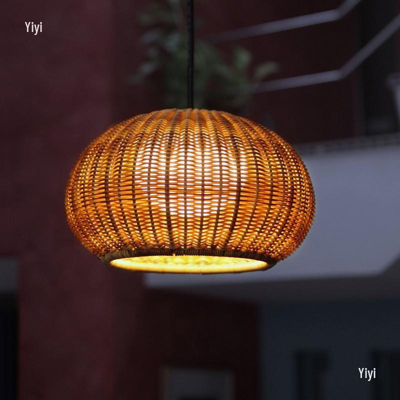 Chinese Style Outdoor Pendant Lights: Courtyard, Garden, Pavilion, Farmhouse, Restaurant, Landscape & Rattan Woven Lighting.