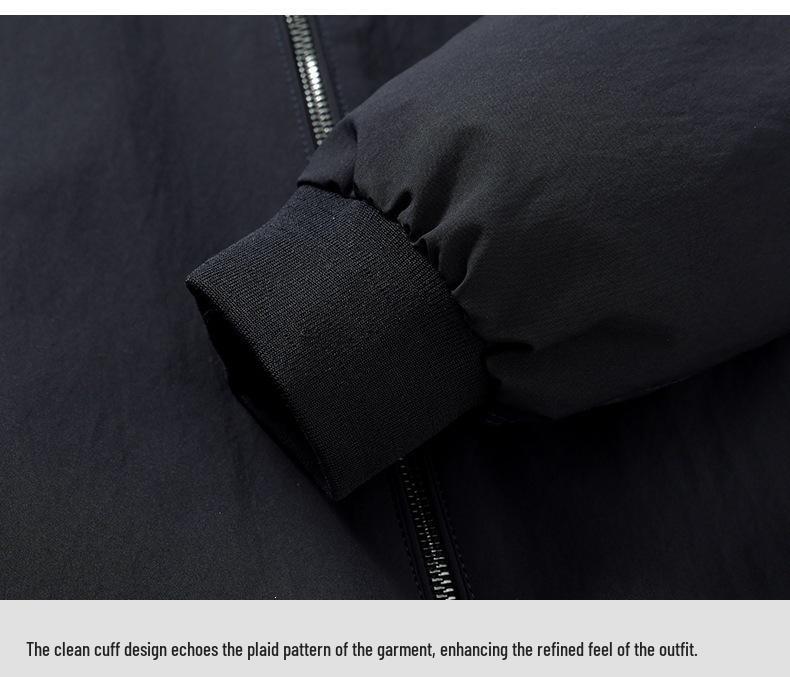 Men's Lightweight Jacket: Fashionable Lapel, Stylish & Versatile for Spring/Autumn - Trendy, Casual Design for Middle-Aged Men