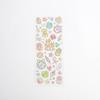 1 Pcs Cartoon Hot Stamping Transparent Stickers Escolar Student Diy Kawaii Scrapbooking Albums Decorative Stickers Stationery