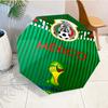 Mexico Football Team Emblem Printed Automatic Umbrella, 8-Frame for Travel, camping, Casual Umbrella, Essential Gift for  for family and friends