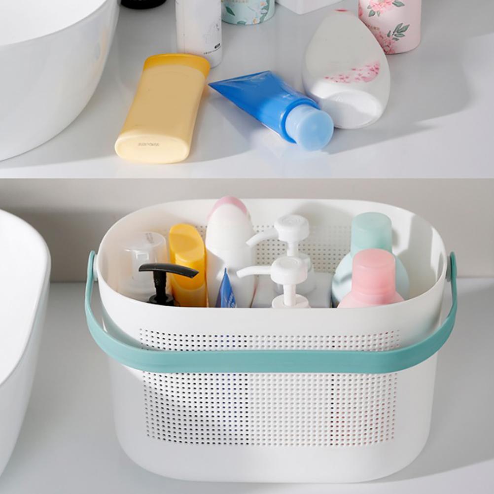 Mesh Shower Caddy Bathroom Toiletry Organizer Basket Gray