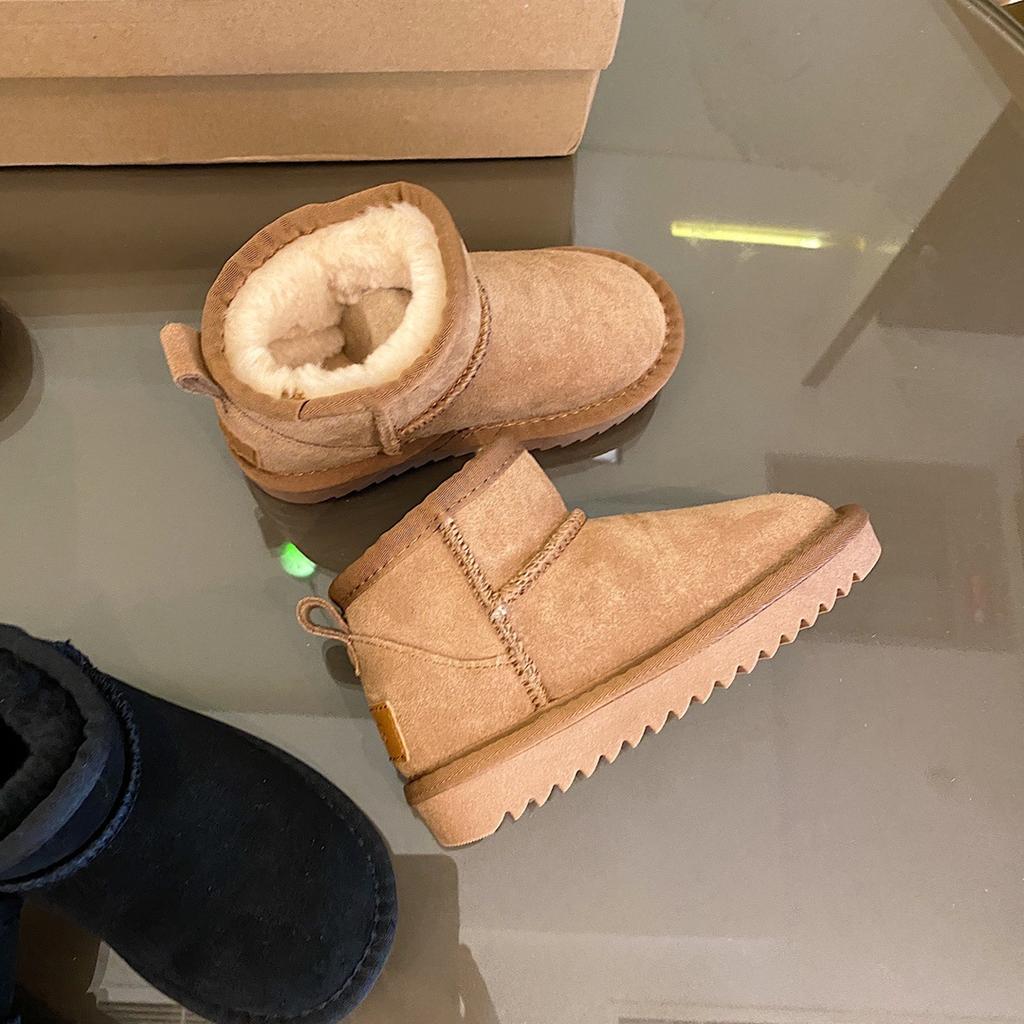 Buy Mini Snow Boots New Year Short Boots Thickened Snow Cotton Shoes