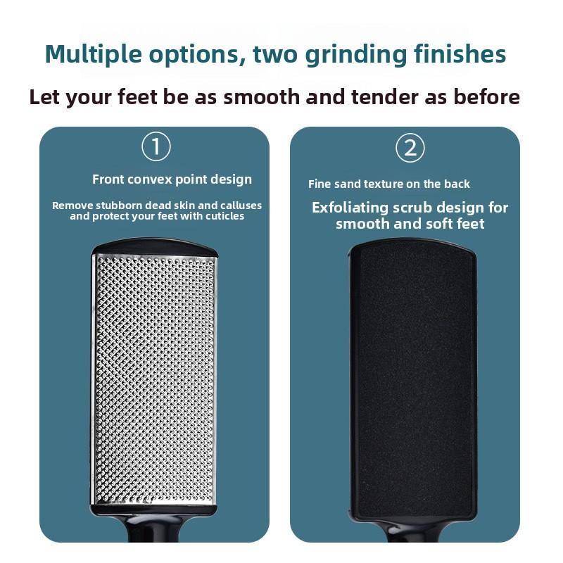 Stainless steel double-sided foot file,remove dead skin calluses, foot grinding tool, foot grinder, foot care tool