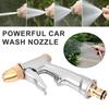 Nettoyeur haute pression Pulvérisateur d'eau de jardin avec buse Débit d'eau réglable Résistant à la corrosion Lave-auto pour le lavage des véhicules L'arrosage des plantes