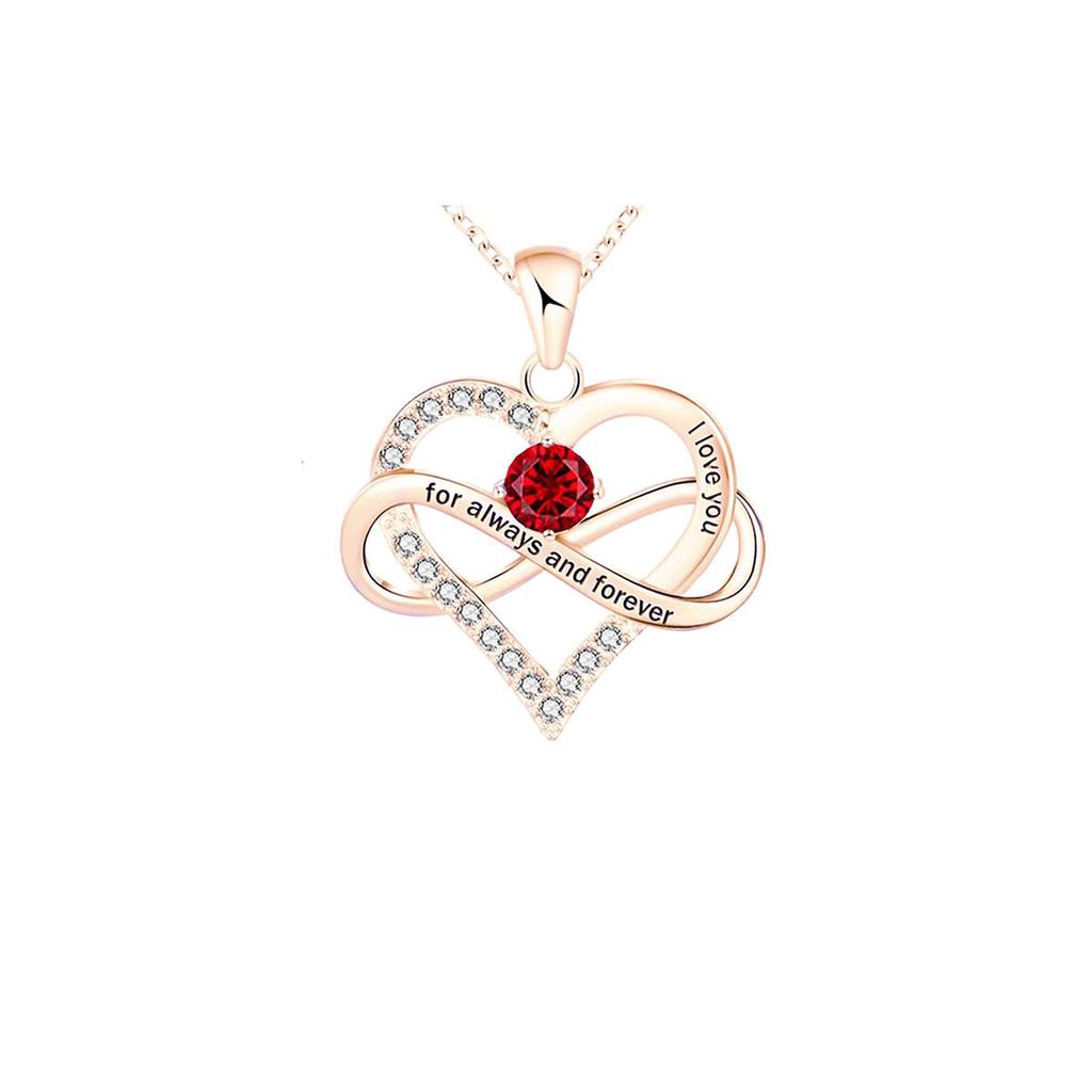 Love letter pendant Twelve stars letter necklace Women's fashion love collarbone chain pendant